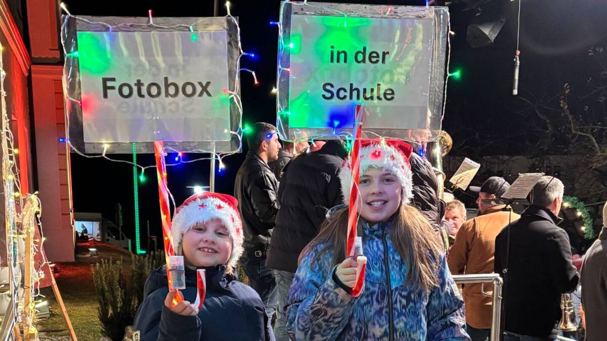 Werbung Fotobox Weihnachtsmarkt 2025
